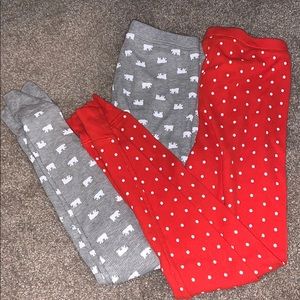 Old Navy long john style PJ pants